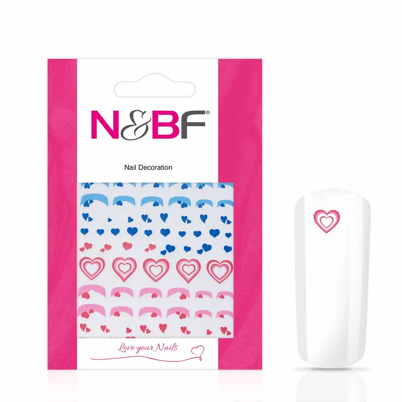 Nagelsticker Big Sweet Hearts